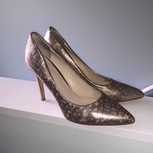 Gold Vince Camuto Heels